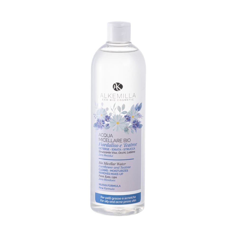 Alkemilla Acqua di Fiordaliso e Tea Tree Micellare